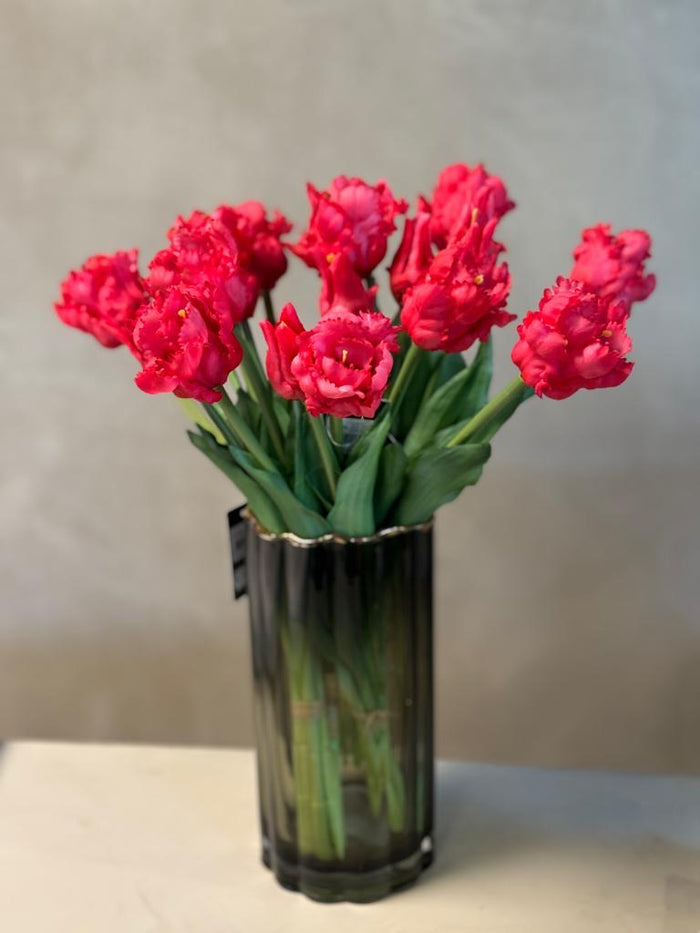 Parkiet tulpen pink