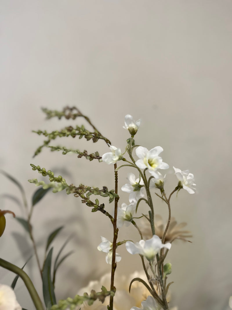 Zijdenboeket Perfect White