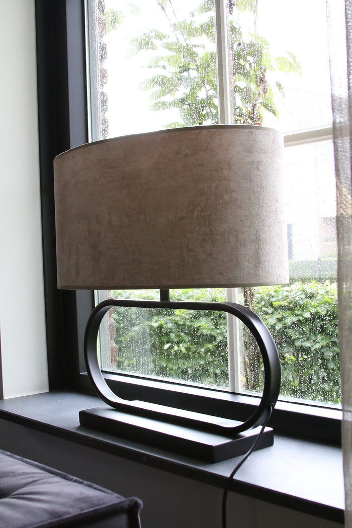 Lamp base 37x13x29 cm JAMIRO matt black