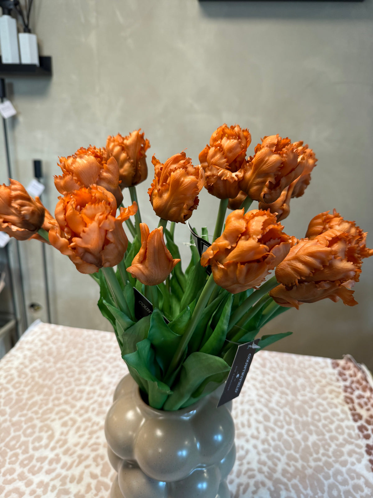 Parkiet tulpen oranje