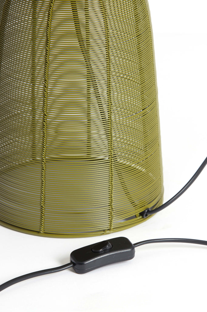 Table lamp 24x54 cm ABOSO green