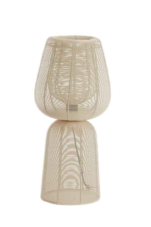 Table lamp 24x54 cm ABOSO cream