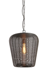 Hanging lamp 31x37 cm ADETA matt black