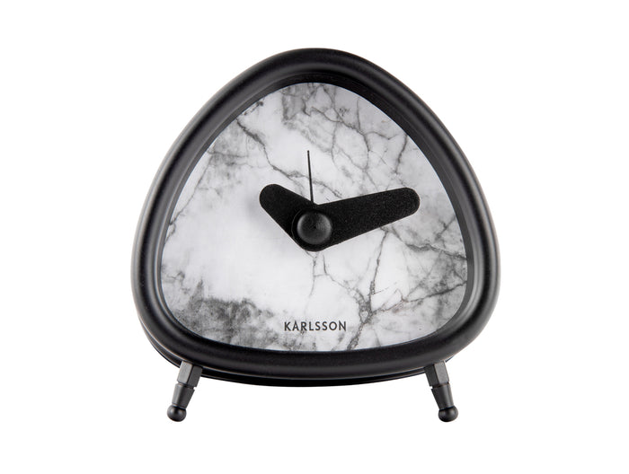 Alarm Clock Triangle Marble