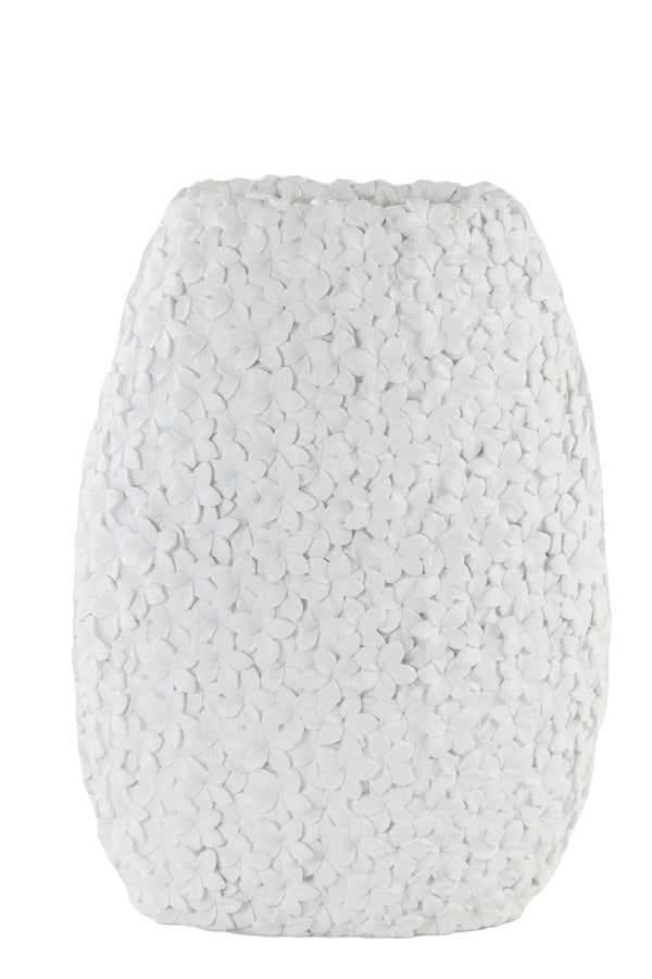 Vase deco 38x23x50 cm ALOHA white