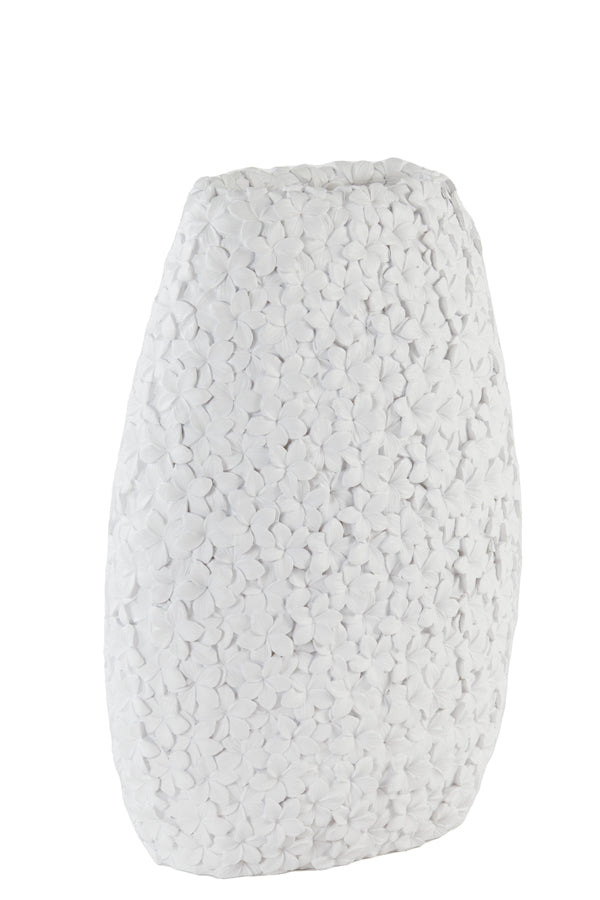 Vase deco 38x23x50 cm ALOHA white