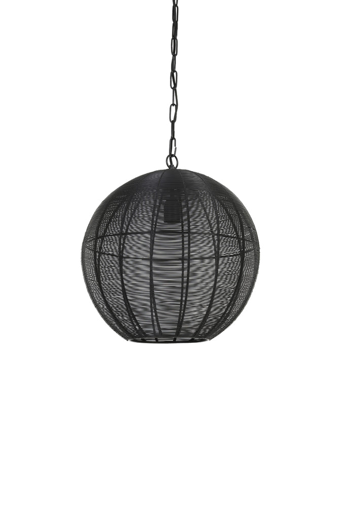 Hanging lamp 40x44 cm AMARAH matt black