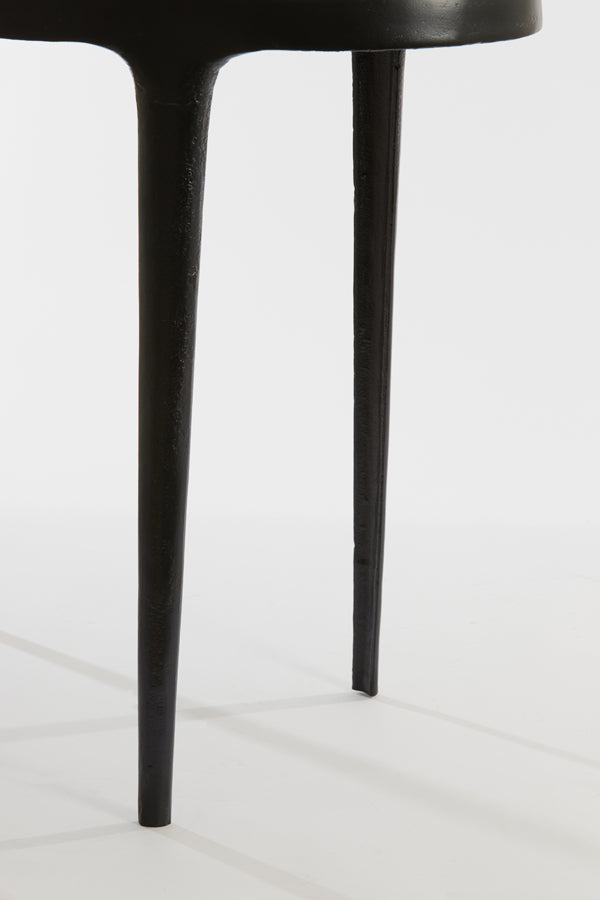 Side table S/2 55x25,5x44+70x33x53 cm ARICA matt black