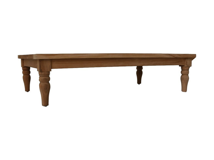 Bahama salontafel tuin - 125x70x30 - naturel -  teak