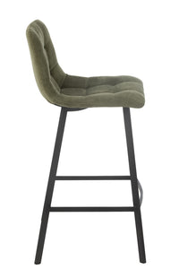 Bar Chair Kent Metal/Polyester Green