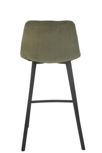 Bar Chair Kent Metal/Polyester Green