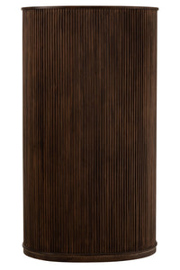 Bar Closet Reyi Mango Wood Dark Brown