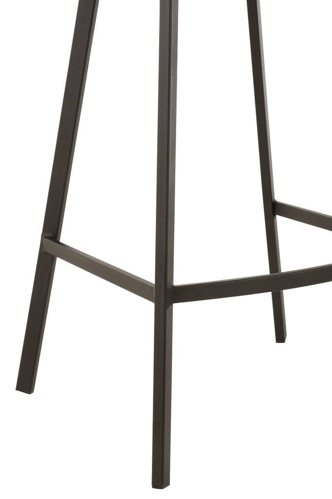 Barstool Olivier  Textile/Metal Beige