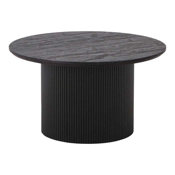 Boavista Coffee Table - Coffee Table, dark brown Ø80x45 cm