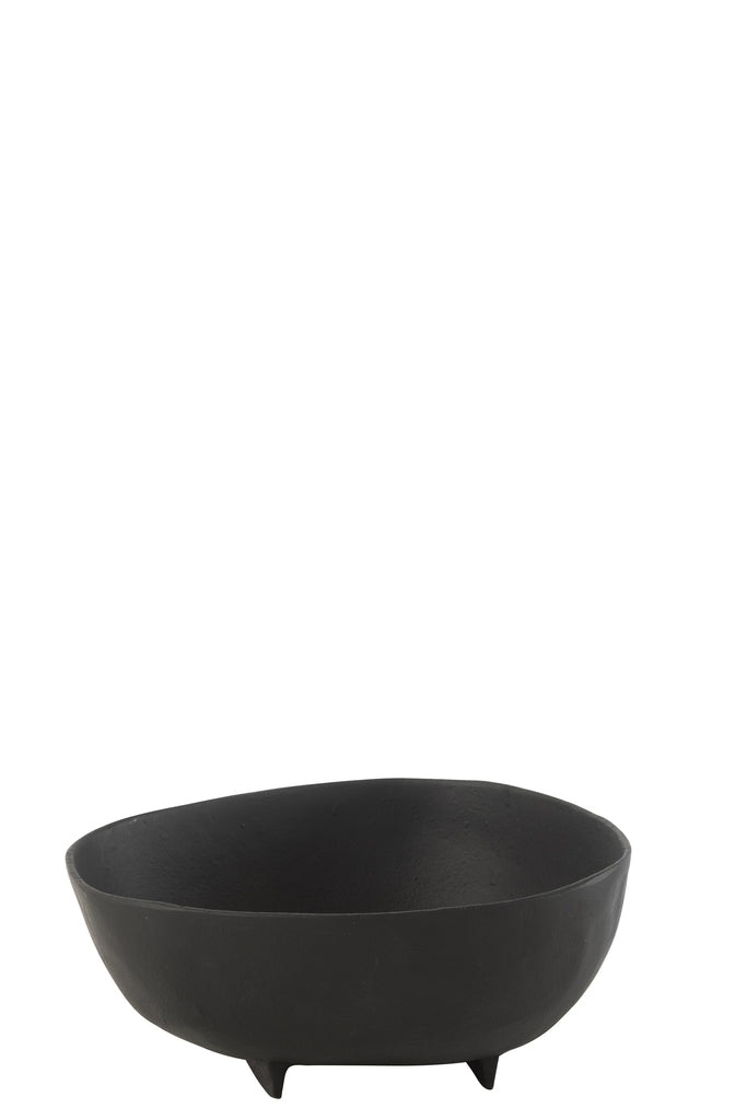 Bowl Goa Aluminium Black Large