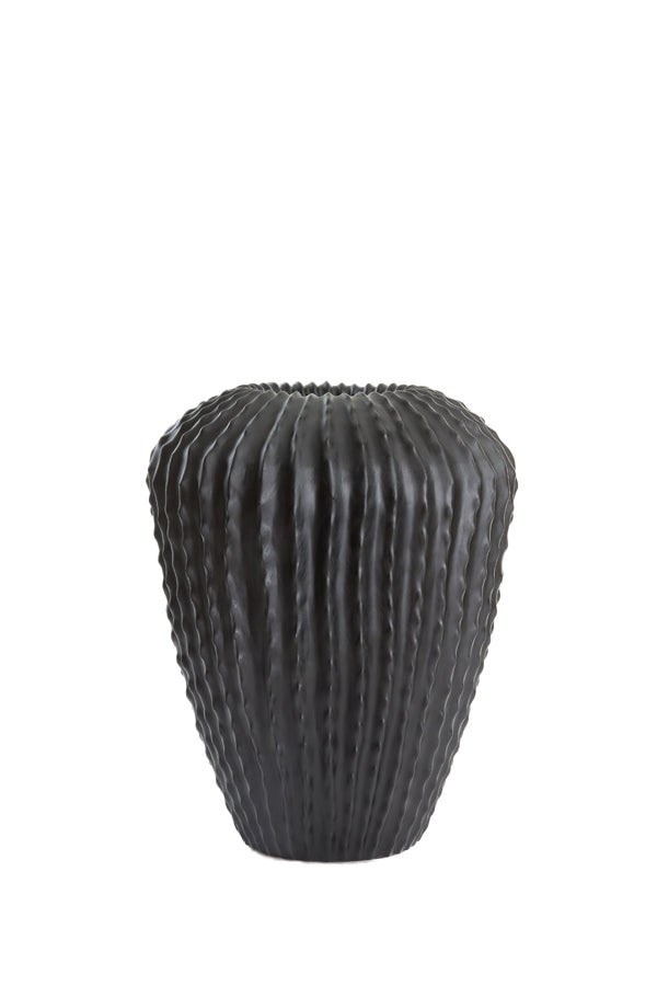 Vase deco 52x65 cm CACTI matt black