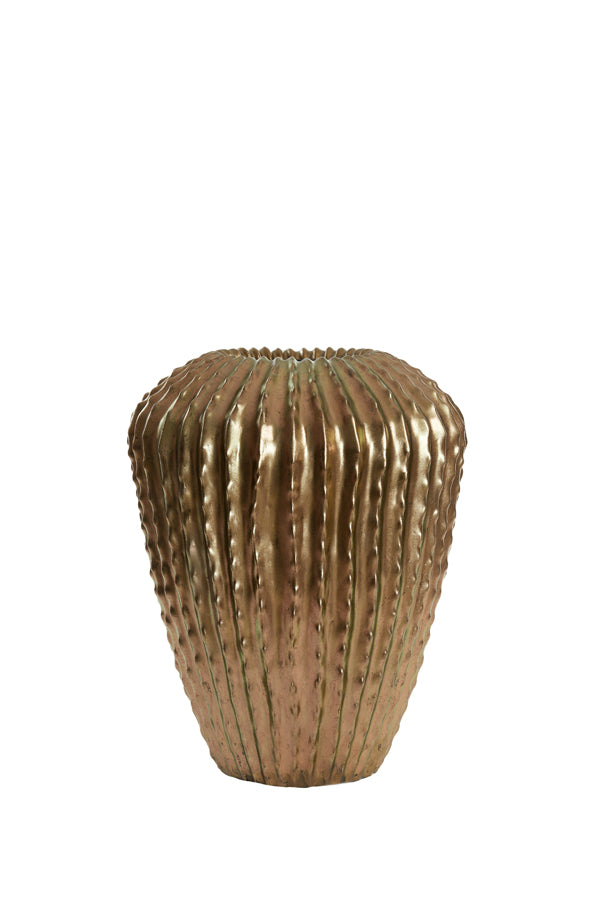 Vase deco 52x65 cm CACTI antique bronze