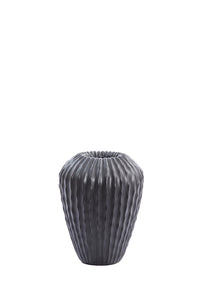 Vase deco 29x37 cm CACTI matt black