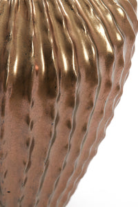 Vase deco 32x28 cm CACTI antique bronze