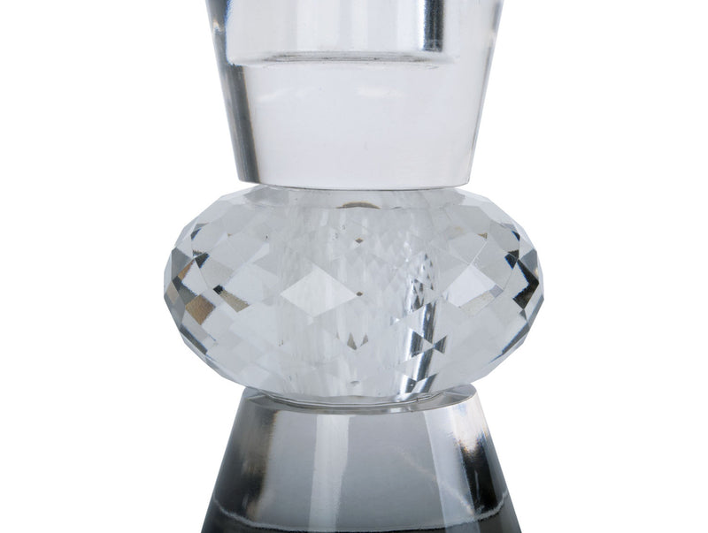 Candle Holder Crystal Art Duo Cone