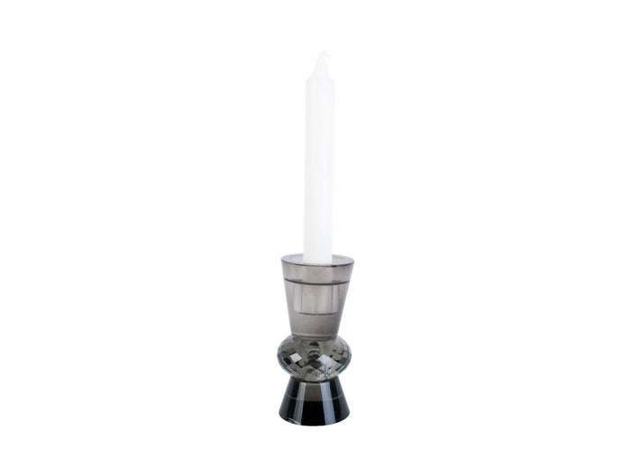 Candle Holder  Crystal Art Duo Cone