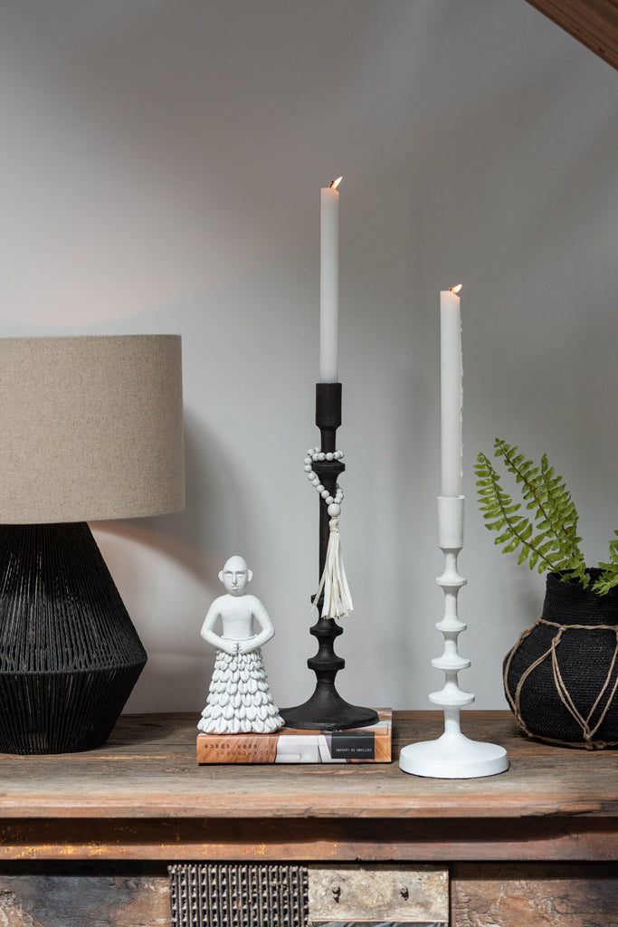 Candleholder Izy Aluminium Black Small