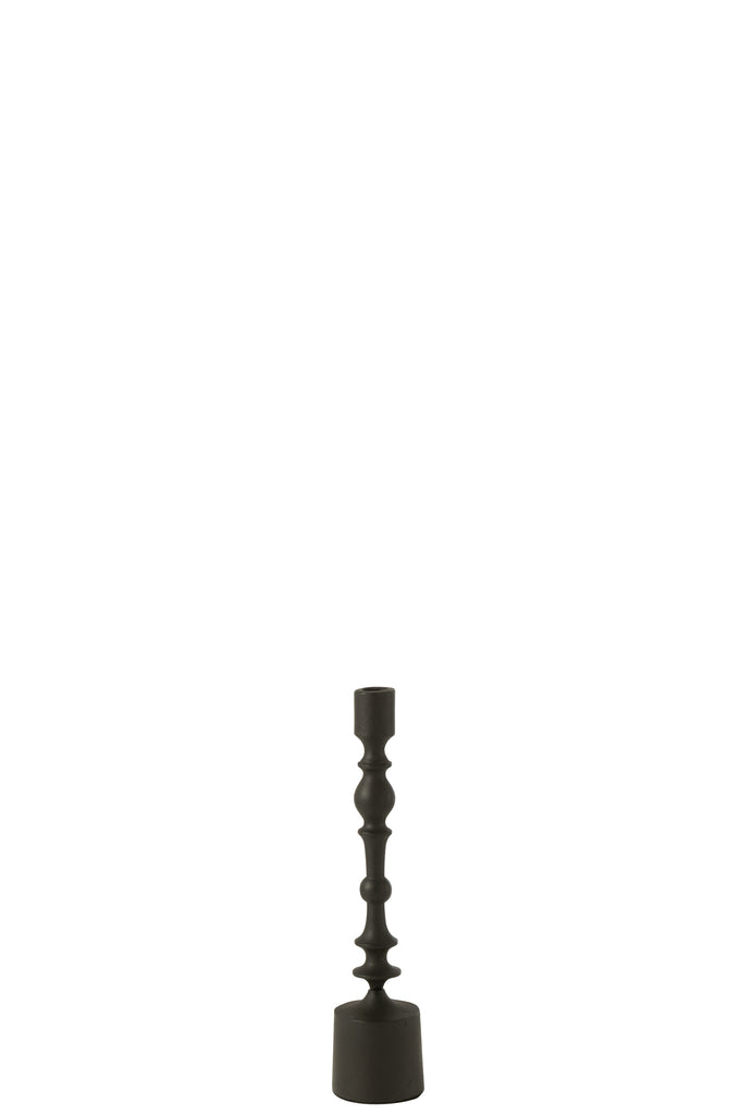 Candleholder Neuh Aluminium Black Small