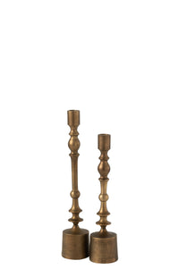 Candleholder Neuh Aluminium Bronze Large