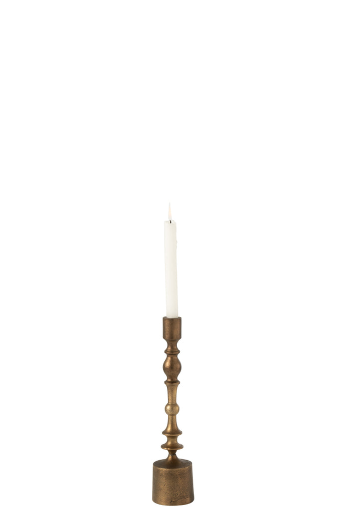 Candleholder Neuh Aluminium Bronze Small