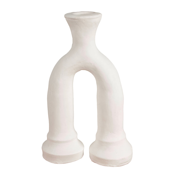 Ceramic Candle Holder Arc