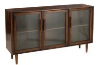 Closet Vince 3 Doors Mango Wood Brown