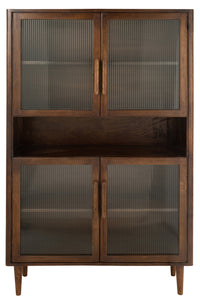 Closet Vince 4 Doors Mango Wood Brown