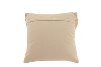 Cushion Cosy Cotton Beige Small