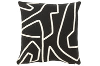 Cushion Stripe Textile Black/White