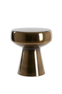 Side table 38x42 cm DAKWA shiny black nickel