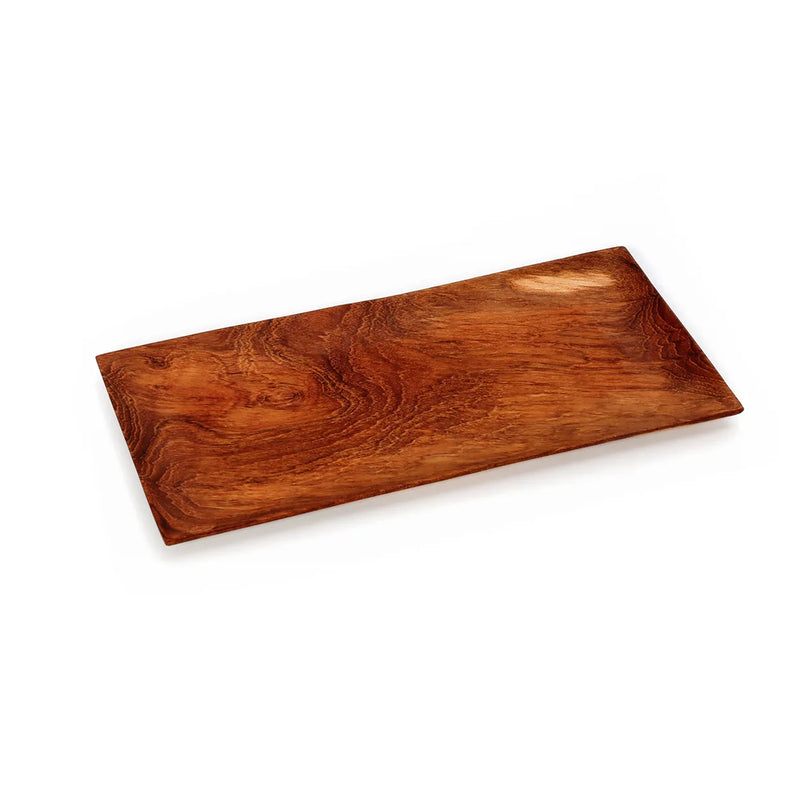 De Teak Root Sushi Bord - M