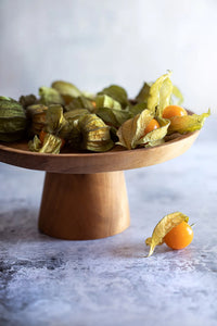 The Teak Root Cake Platter - S