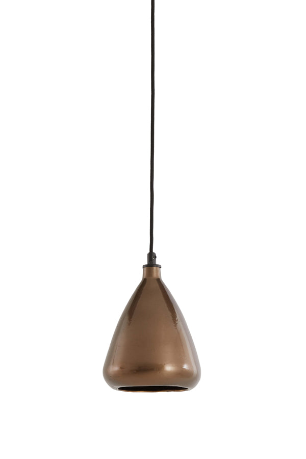 Hanging lamp 18x20 cm DESI shiny bronze