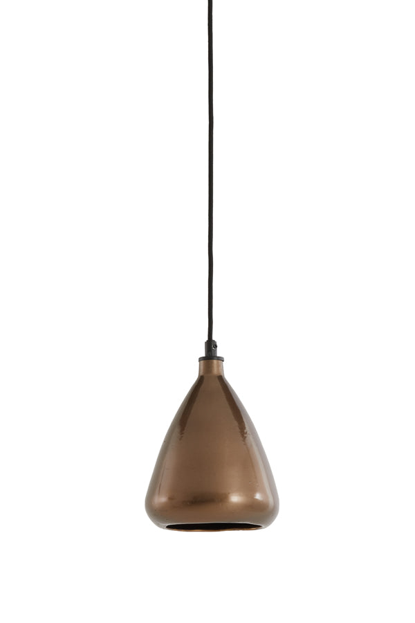 Hanging lamp 18x20 cm DESI shiny bronze