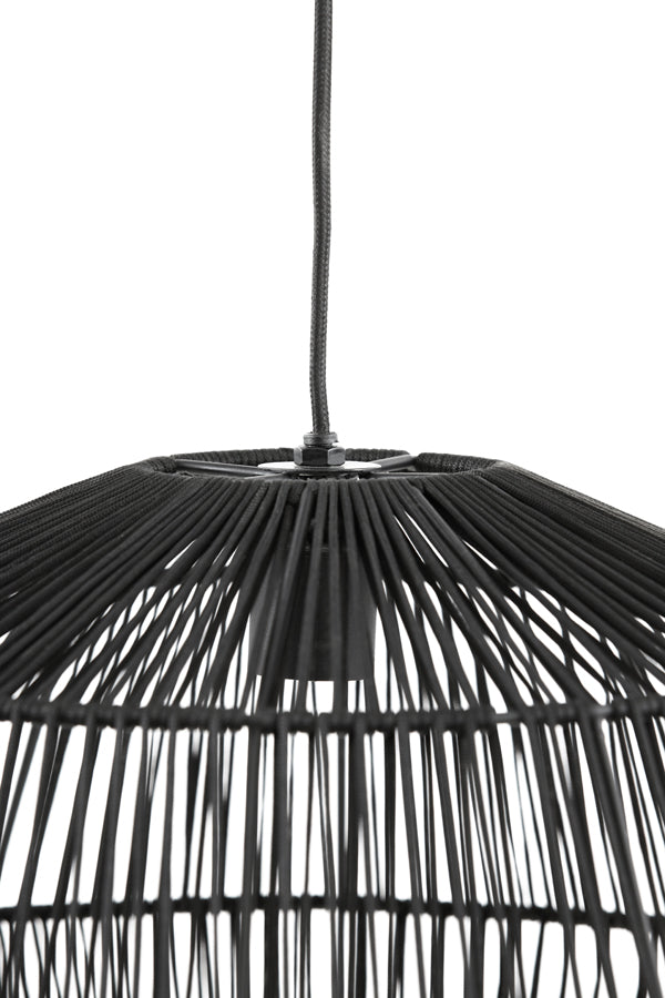 Hanging lamp 49x30 cm DEYA matt black