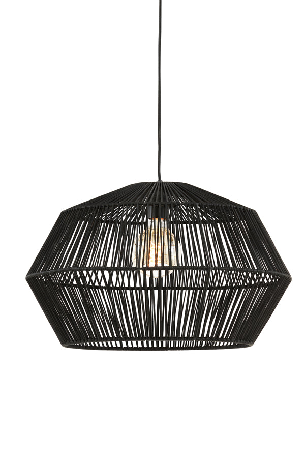 Hanging lamp 49x30 cm DEYA matt black