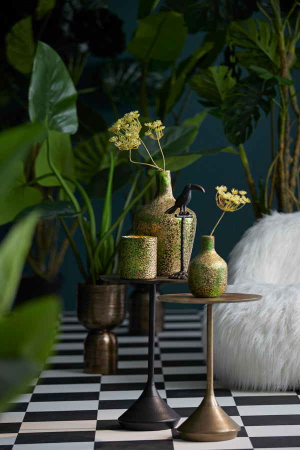 Side table 35x50 cm DIMPHY antique bronze