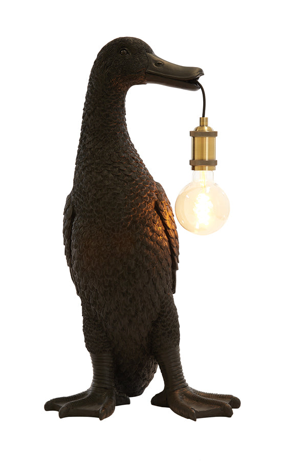 Table lamp 32x31x65 cm DUCK black