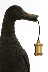 Table lamp 32x31x65 cm DUCK black