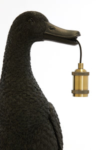 Table lamp 32x31x65 cm DUCK black