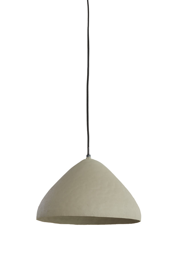 Hanging lamp 32x20 cm ELIMO matt light grey