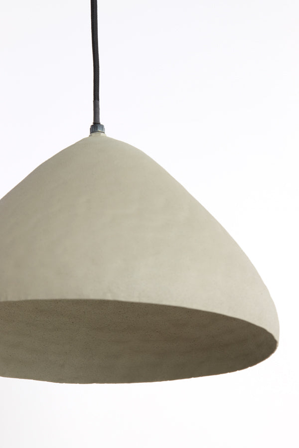 Hanging lamp 32x20 cm ELIMO matt light grey