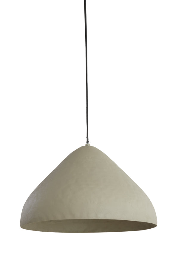 Hanging lamp 40x25 cm ELIMO matt light grey