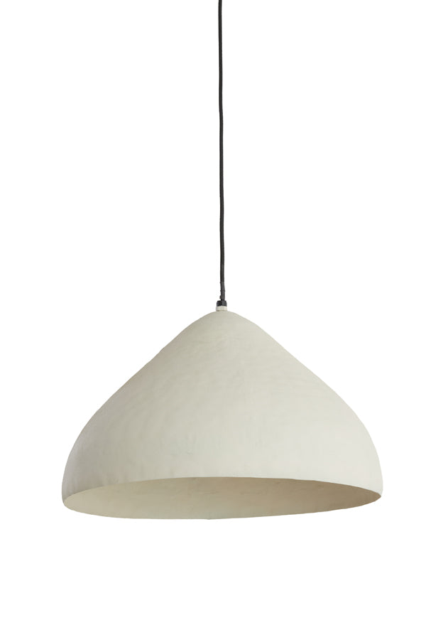 Hanging lamp 40x25 cm ELIMO matt cream