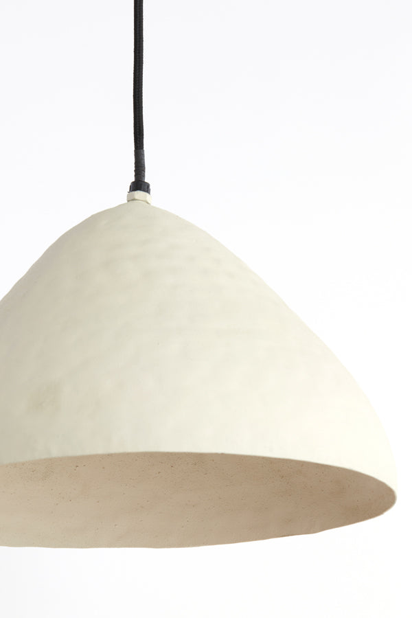 Hanging lamp 40x25 cm ELIMO matt cream